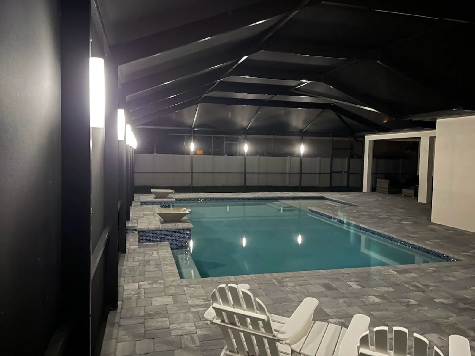 lanai overhead lighting Fort Myers FL