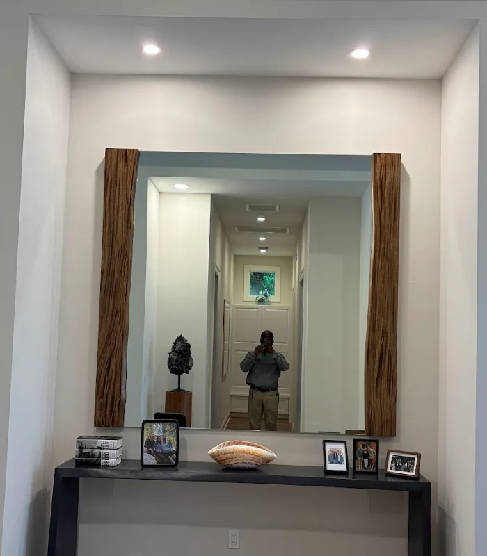 backlit mirror after installation Fort Myers FL