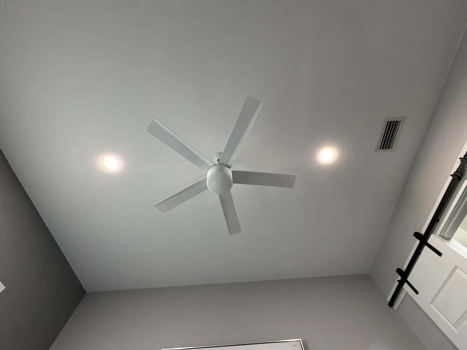 ceiling fan and recessed lighting after installation Fort Myers FL