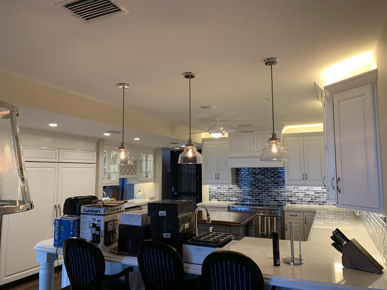 residential kitchen lighting by electrician serving Lehigh Acres FL, JMW Electric